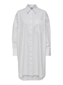 ONLY Larga Camisa -White - 15249492