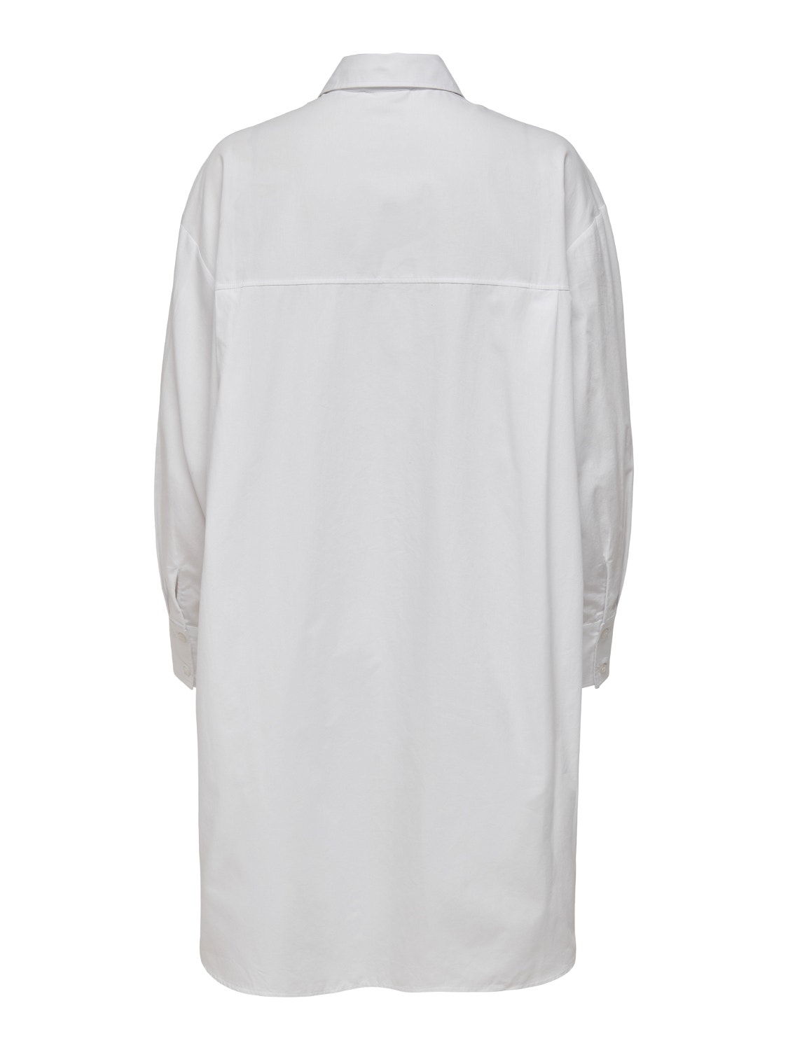 ONLY Normal geschnitten Ärmelbündchen mit Knopf Hemd -White - 15249492