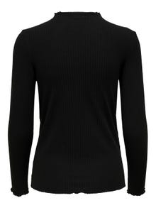 ONLY Bodycon Fit High neck Top -Black - 15249581