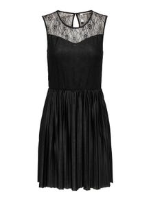ONLY Regular fit O-hals Lange jurk -Black - 15249663