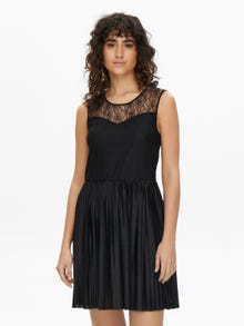ONLY Regular fit O-hals Lange jurk -Black - 15249663