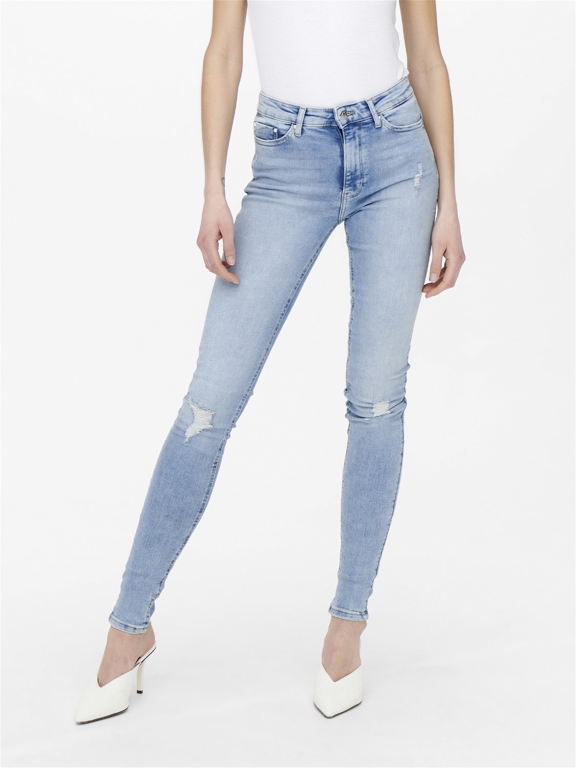For en dagstur Bolt sagging Skinny Fit High waist Jeans with 20% discount! | ONLY®