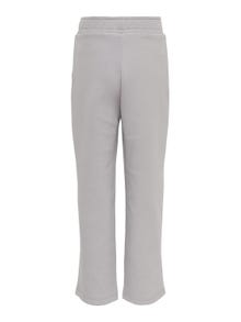 ONLY À jambes larges Jogging en molleton -Gull Gray - 15249696
