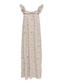 ONLY Regular Fit V-Neck Long dress -Peyote - 15250011