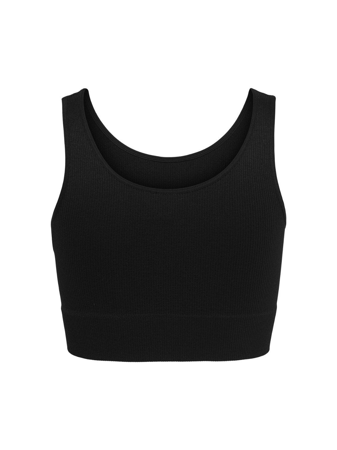 ONLY Seamless Cropped Training Top -Black - 15250051