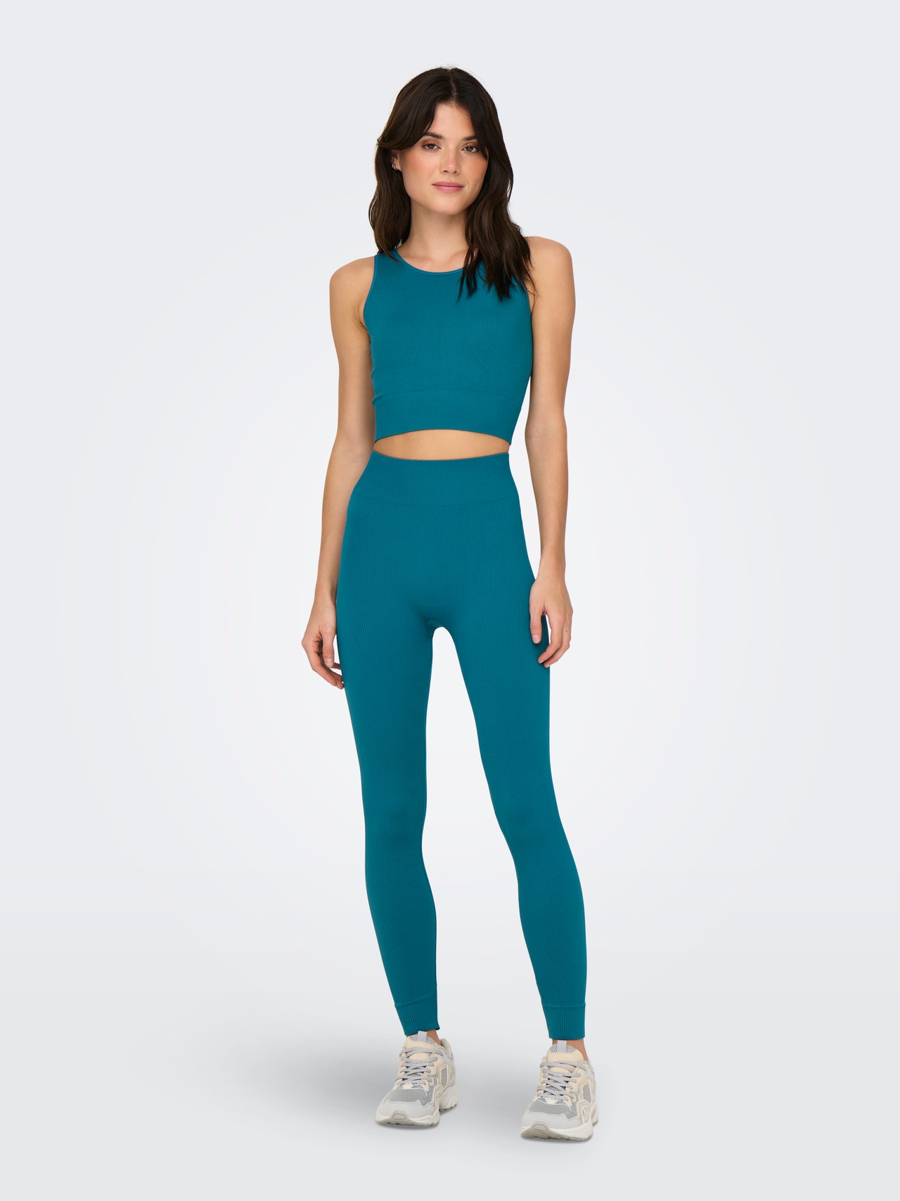 ONLY Seamless Cropped Training Top -Dragonfly - 15250051