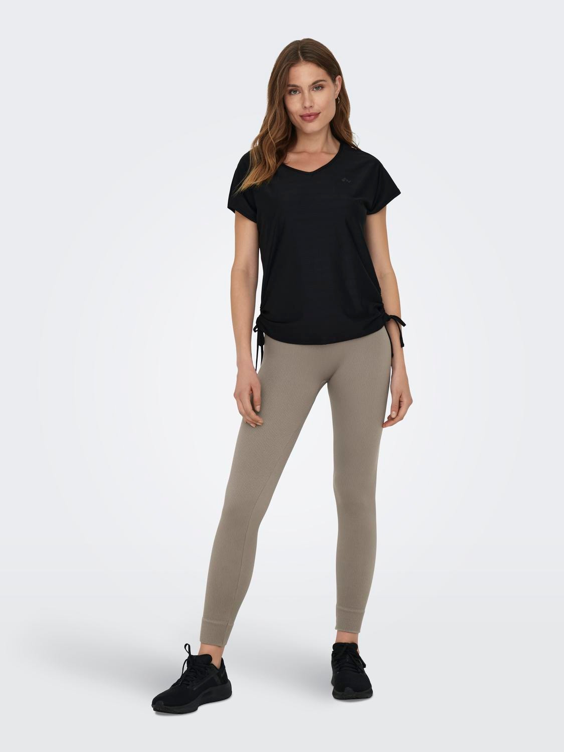 ONLY Tight Fit High waist Leggings -Falcon - 15250052
