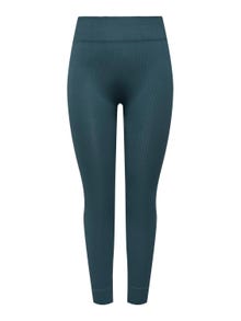 ONLY High Waist Tights -Orion Blue - 15250052