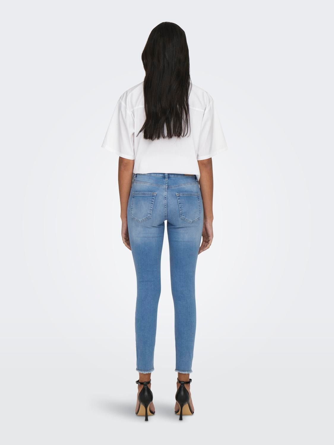 ONLY ONLBlush mid Skinny jeans -Light Medium Blue Denim - 15250087