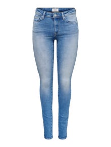 ONLY ONLShape reg Skinny fit-jeans -Light Medium Blue Denim - 15250160