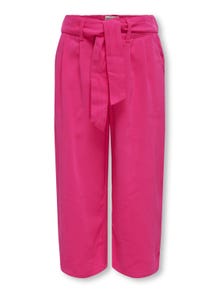 ONLY Jupe culotte taille haute Pantalon -Fuchsia Purple - 15250193
