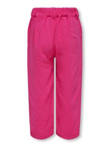 ONLY Highwaisted culotte Trousers -Fuchsia Purple - 15250193