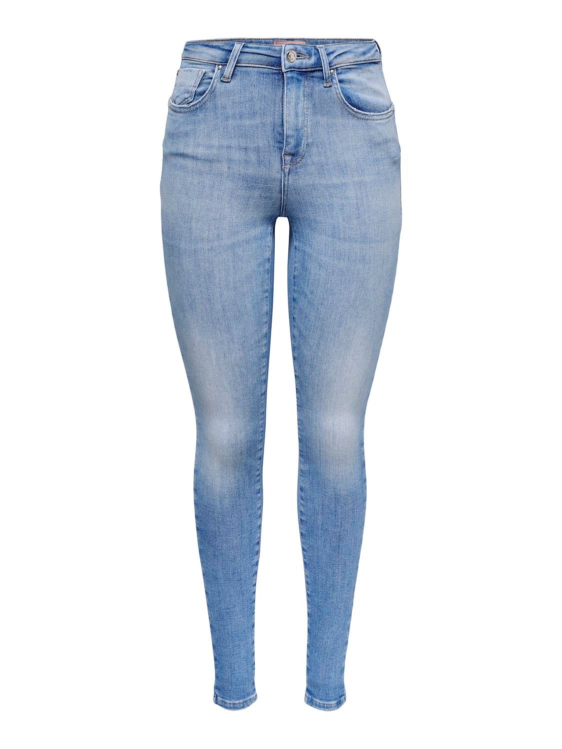 ONLY ONLPower Push-up- Skinny Fit Jeans -Special Bright Blue Denim - 15250273