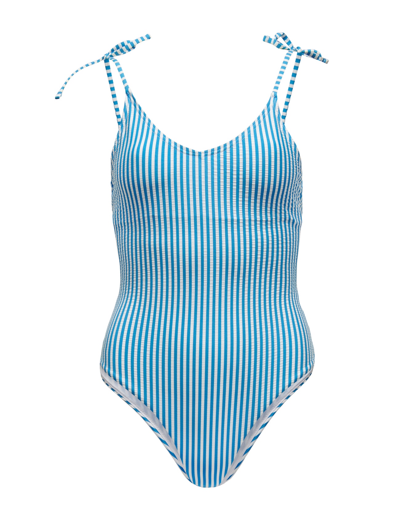 ONLY High waist Adjustable shoulder straps Swimwear -Blue Aster - 15250479
