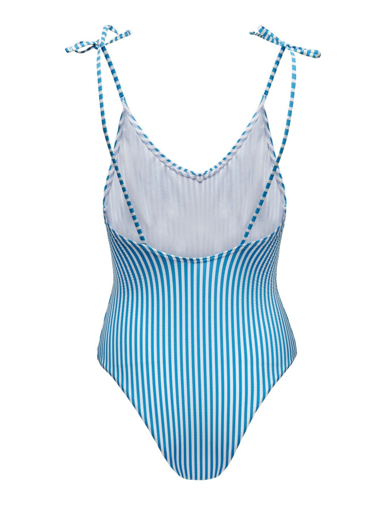 ONLY Bow detailed Swimsuit -Blue Aster - 15250479