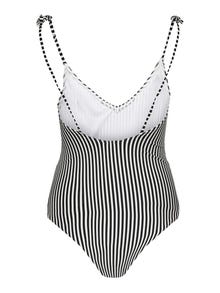 ONLY High waist Adjustable shoulder straps Swimwear -Black - 15250479