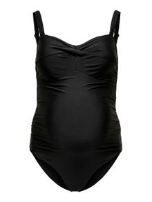 ONLY Thin straps Swimwear -Black - 15250512