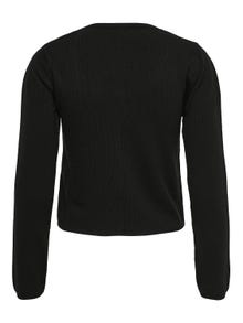 ONLY Square neck Pullover -Black - 15250563