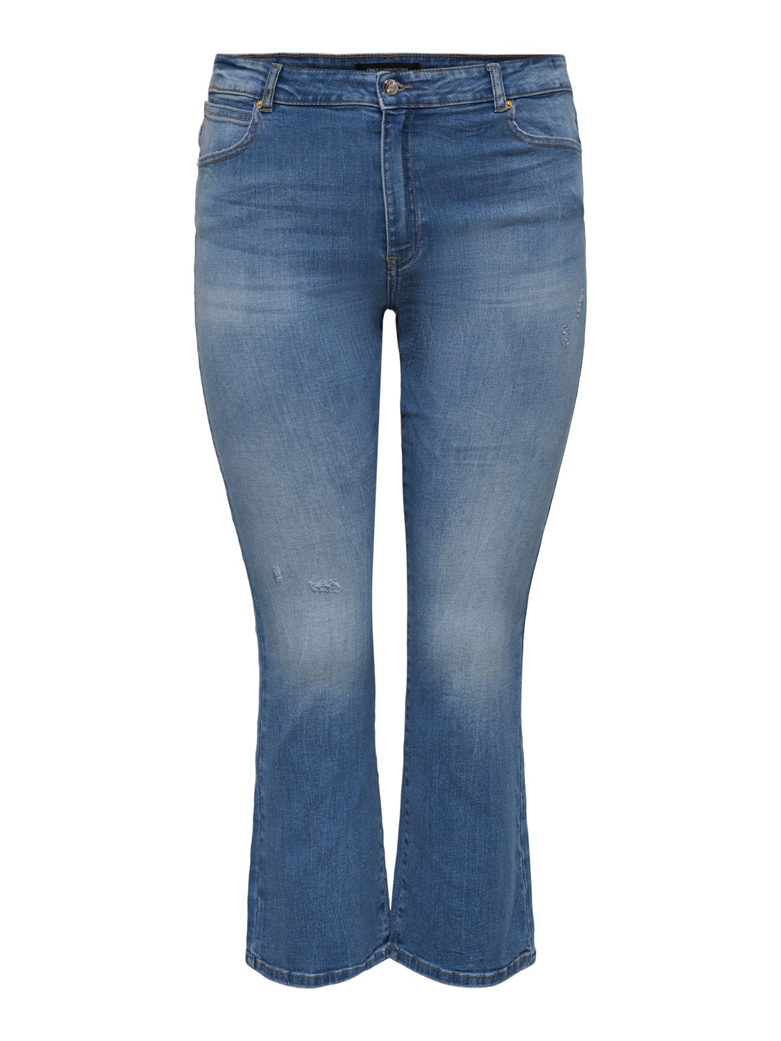 ONLY Modelo CARCharles Acampanado Jeans de talle alto -Light Blue Denim - 15250611