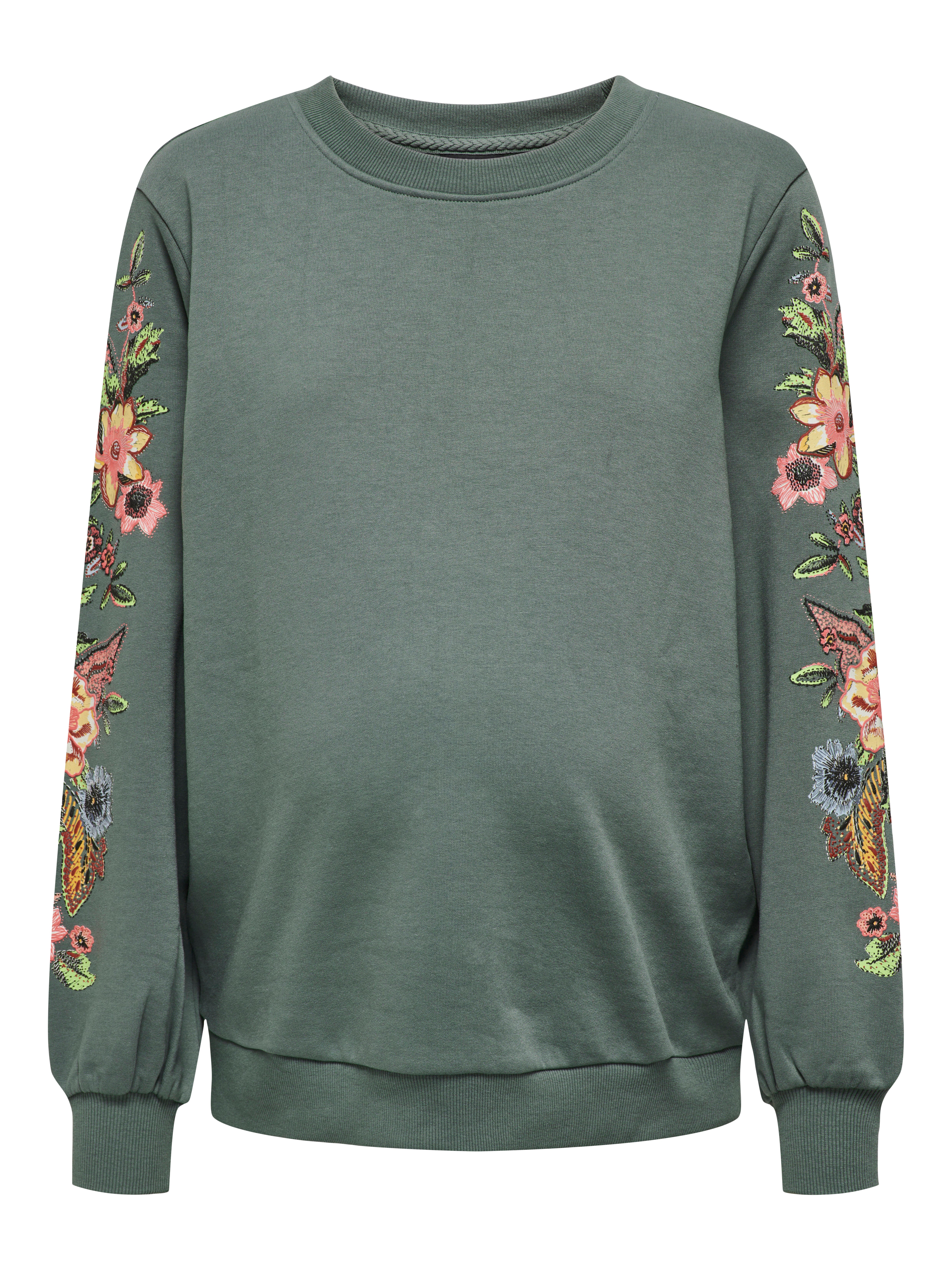 OLMCONNY Sweatshirt | Dunkelgrün | ONLY®