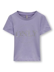 ONLY Mini Logo ONLY T-Shirt -Purple Rose - 15250807
