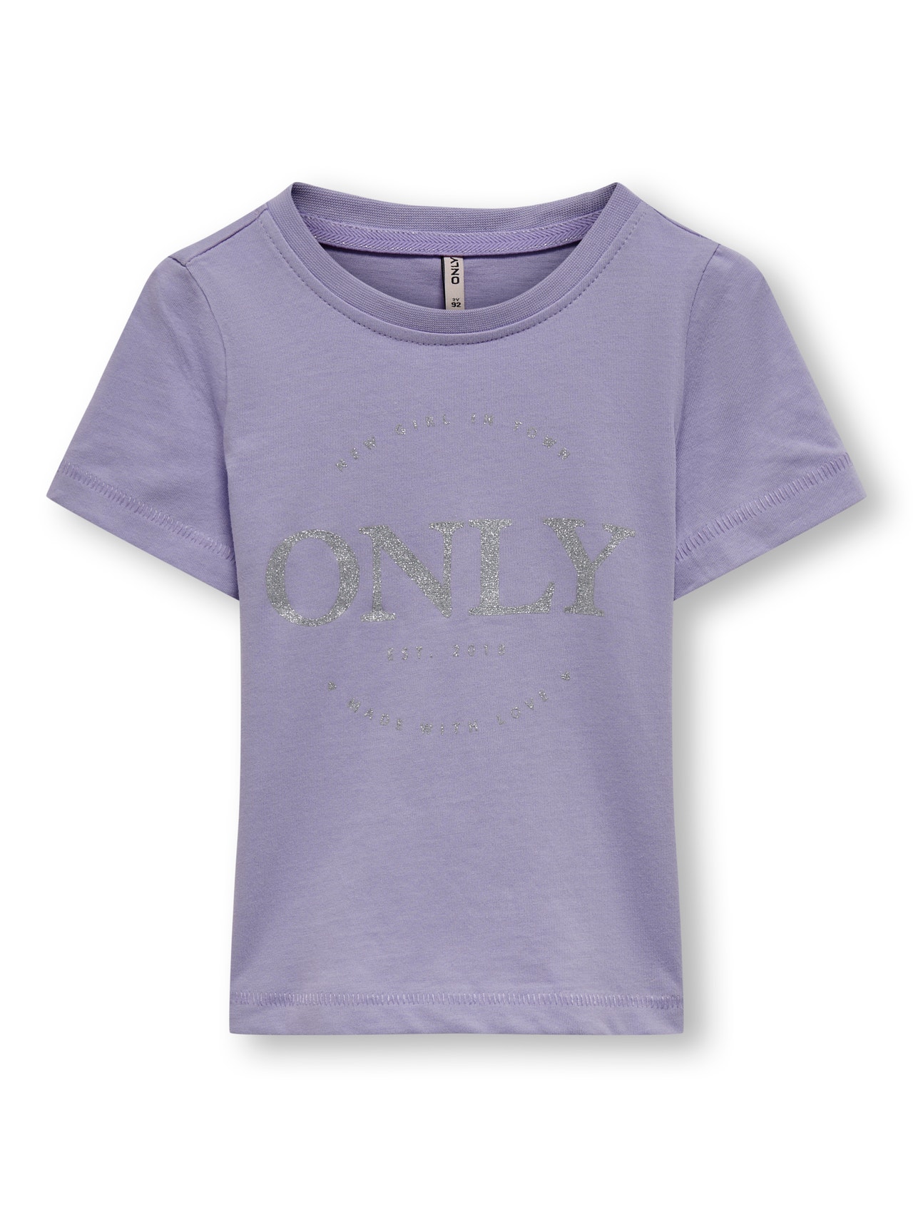 ONLY Tops Regular Fit Col rond -Purple Rose - 15250807