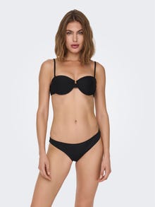 ONLY Structured bralette Bikini top -Black - 15250848