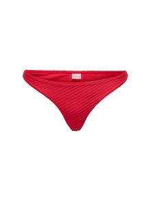 ONLY Structured Bikini pants -Mars Red - 15250849