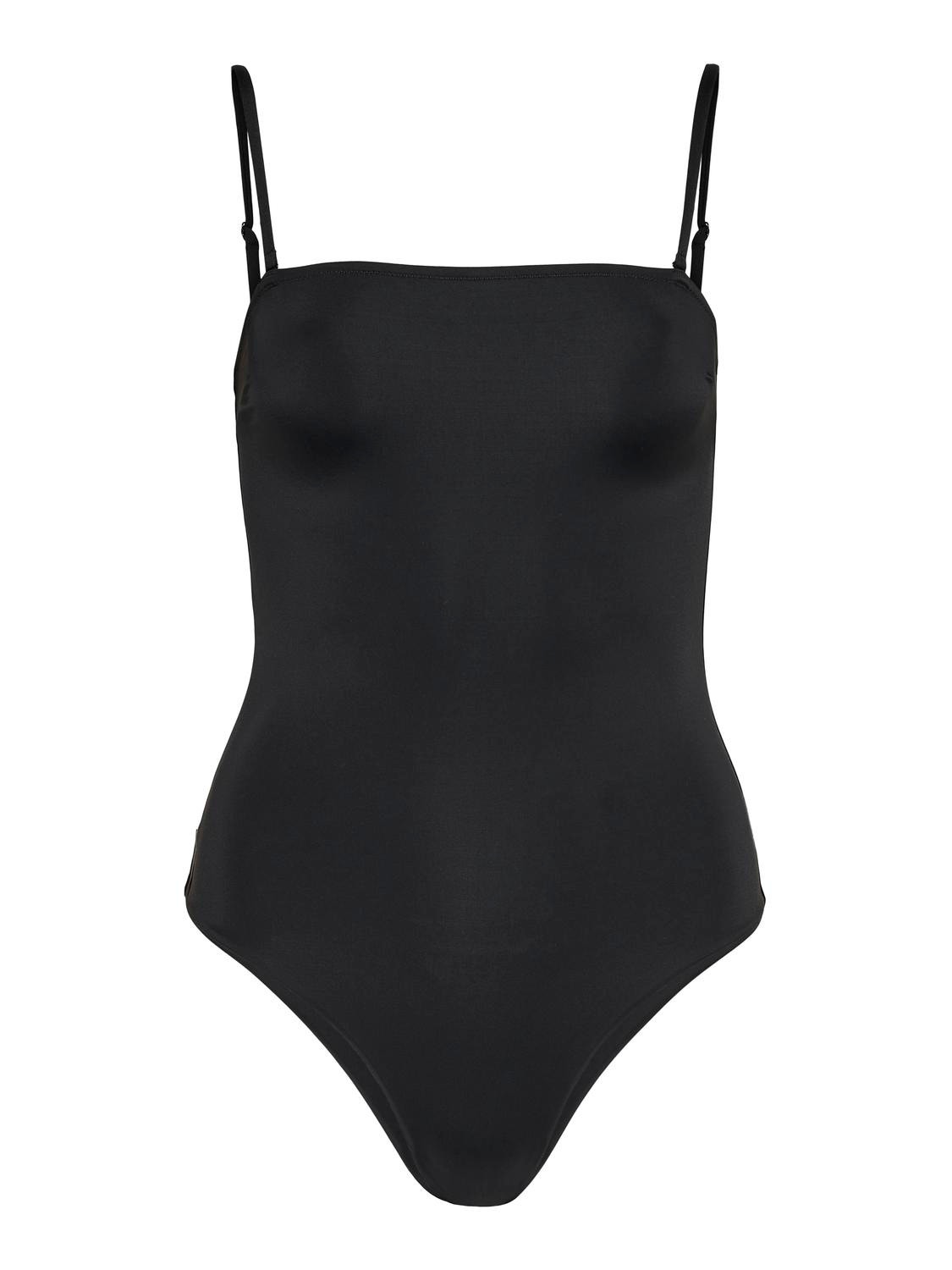 ONLY Swimsuit with adjustable straps -Black - 15250852