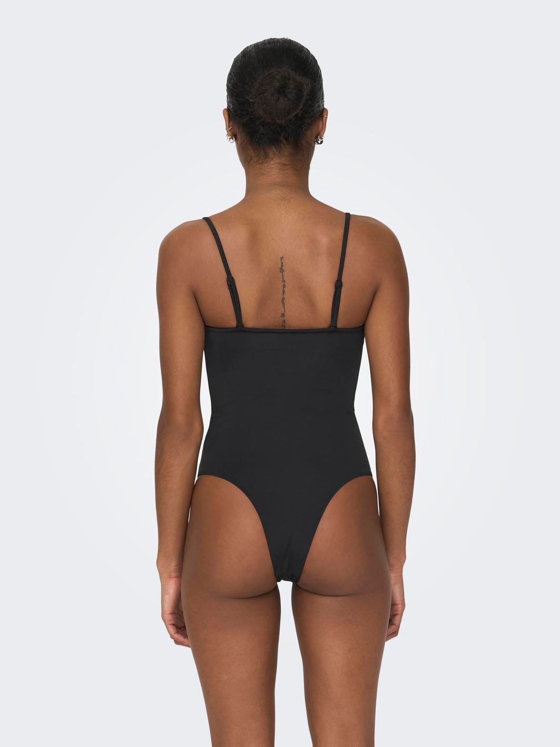 ONLY Swimsuit with adjustable straps -Black - 15250852