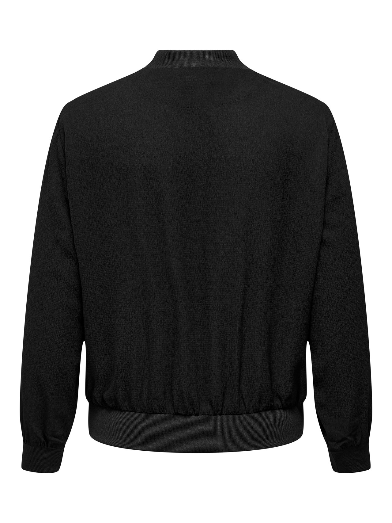 ONLY Bombers anti-froid Col italien Poignets côtelés -Black - 15250912