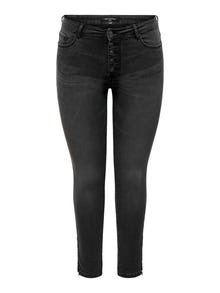 ONLY CARVicky Skinny fit-jeans -Black - 15250915