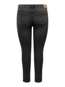 ONLY Skinny Fit High waist Jeans -Black - 15250915