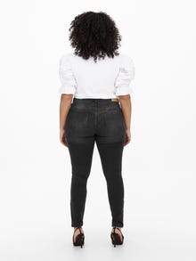 ONLY Skinny Fit Hohe Taille Jeans -Black - 15250915