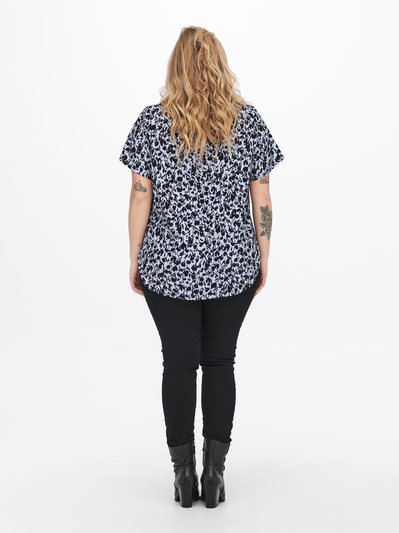 ONLY Curvy Short Sleeved Top -Eventide - 15251106