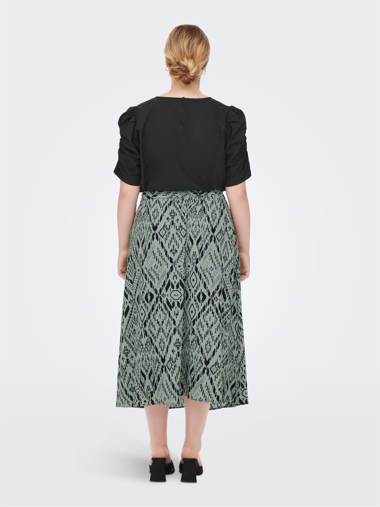 ONLY Long skirt -Chinois Green - 15251111