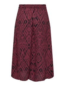ONLY Long skirt -Windsor Wine - 15251111