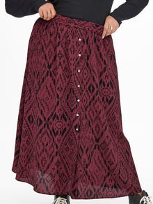 ONLY Long skirt -Windsor Wine - 15251111