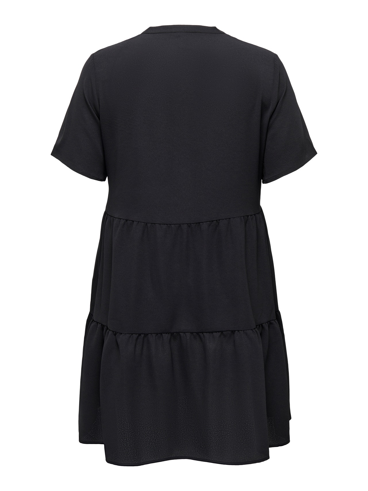 ONLY Curvy 2/4 Sleeve Dress -Black - 15251127