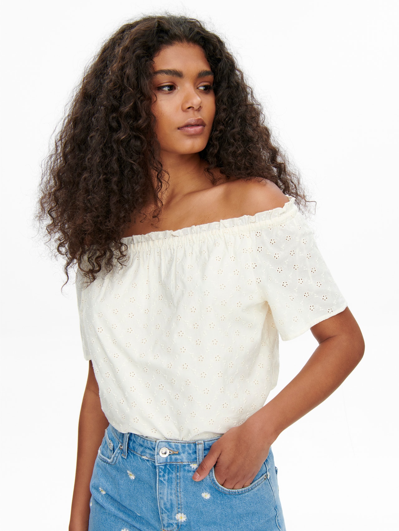Off Shoulder Top with discount! | ONLY®
