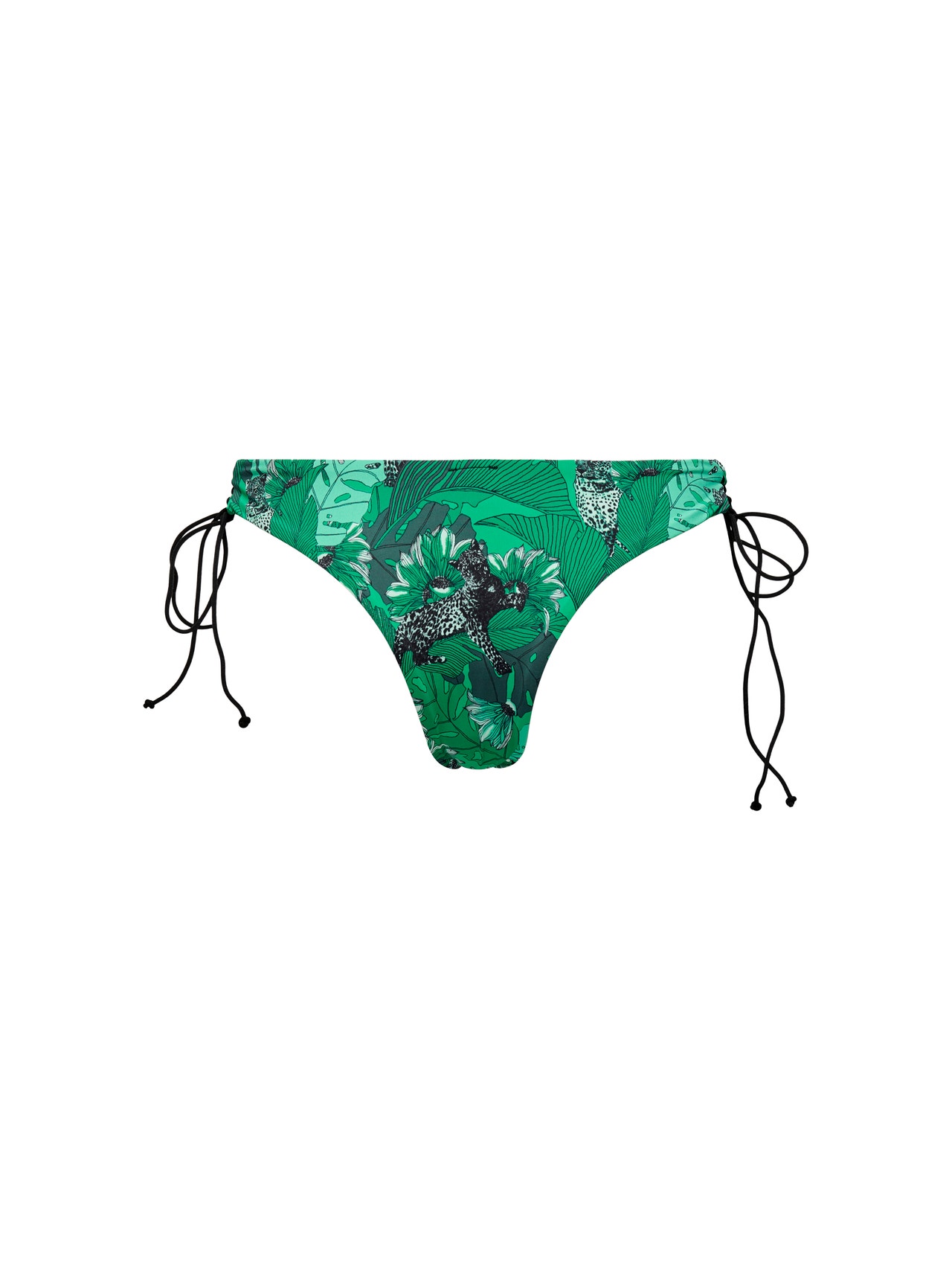 ONLY High waisted Bikini Bottoms -Foliage Green - 15251254