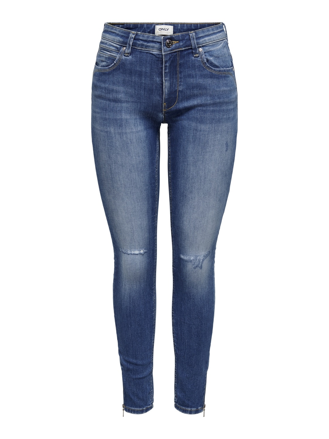 ONLY ONLKendell reg Skinny fit-jeans -Medium Blue Denim - 15251364