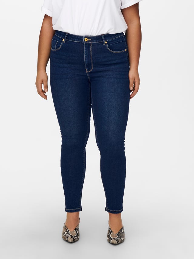 ONLY Skinny Fit Mittlere Taille Jeans - 15251372