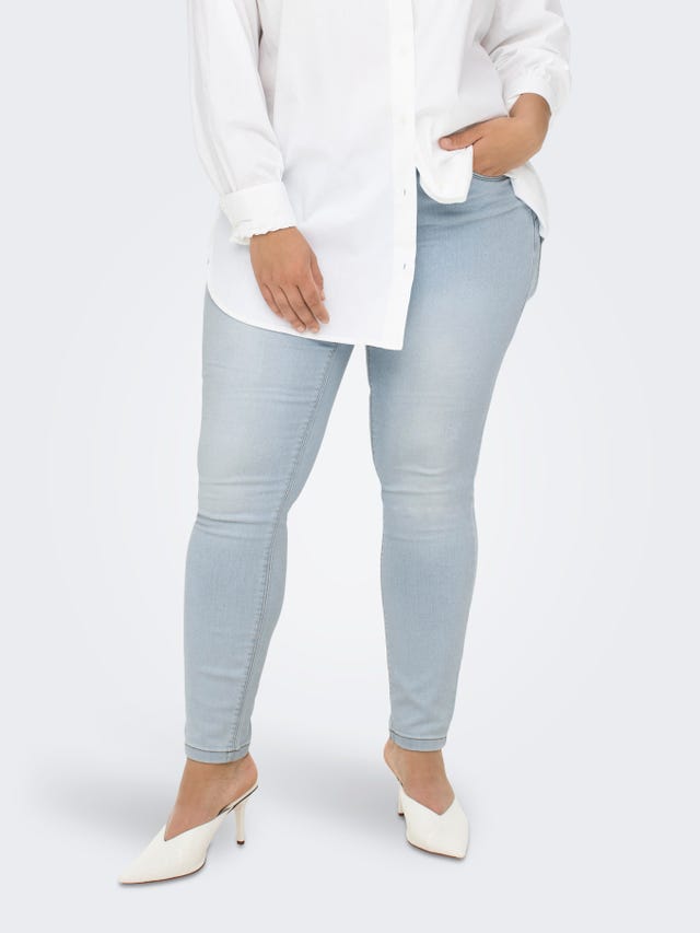 ONLY Curvy CARPaisy push up Skinny fit jeans - 15251372