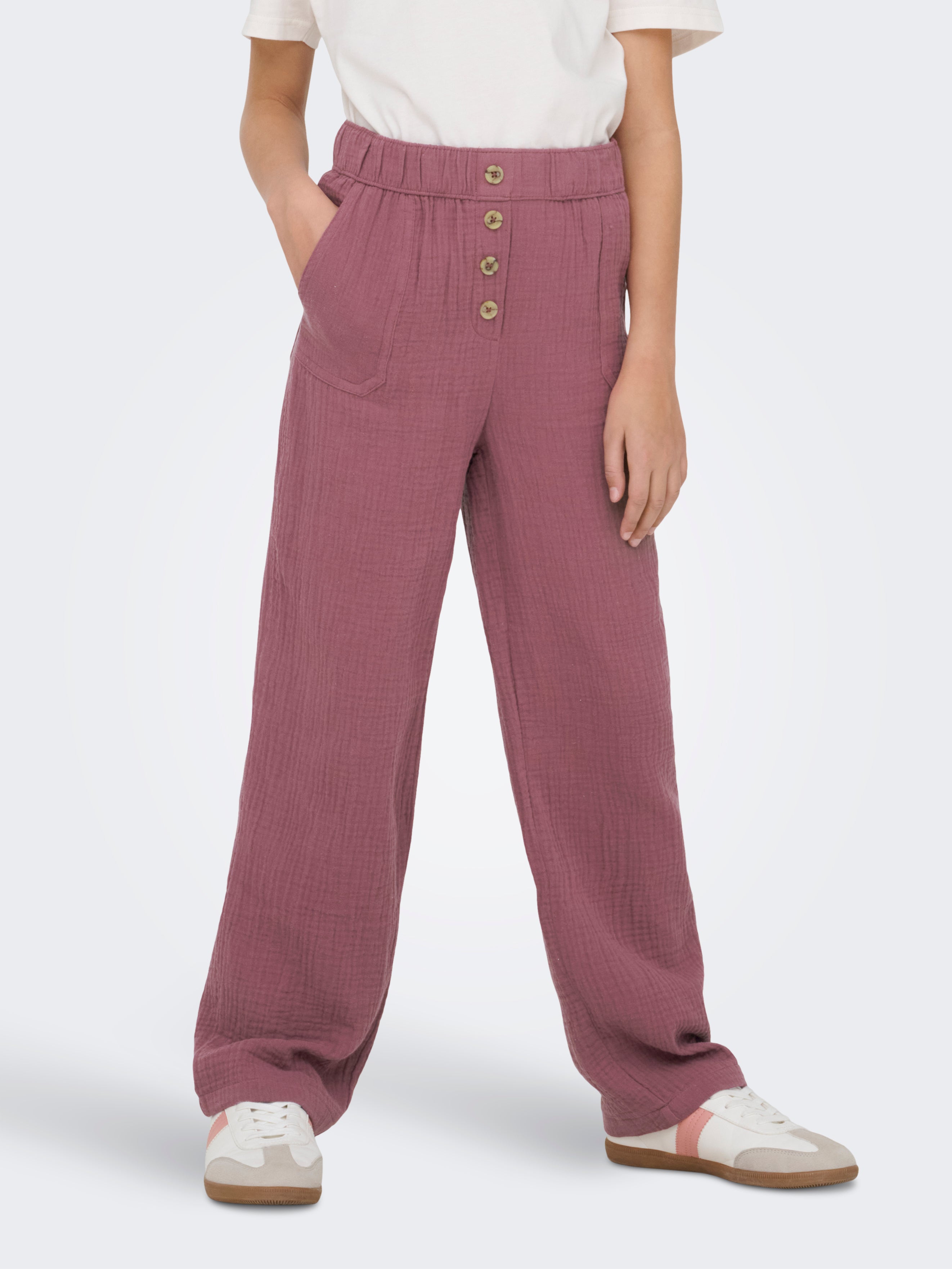 Kogthyra Normal Geschnitten Hose Mit Weitem Beinschnitt