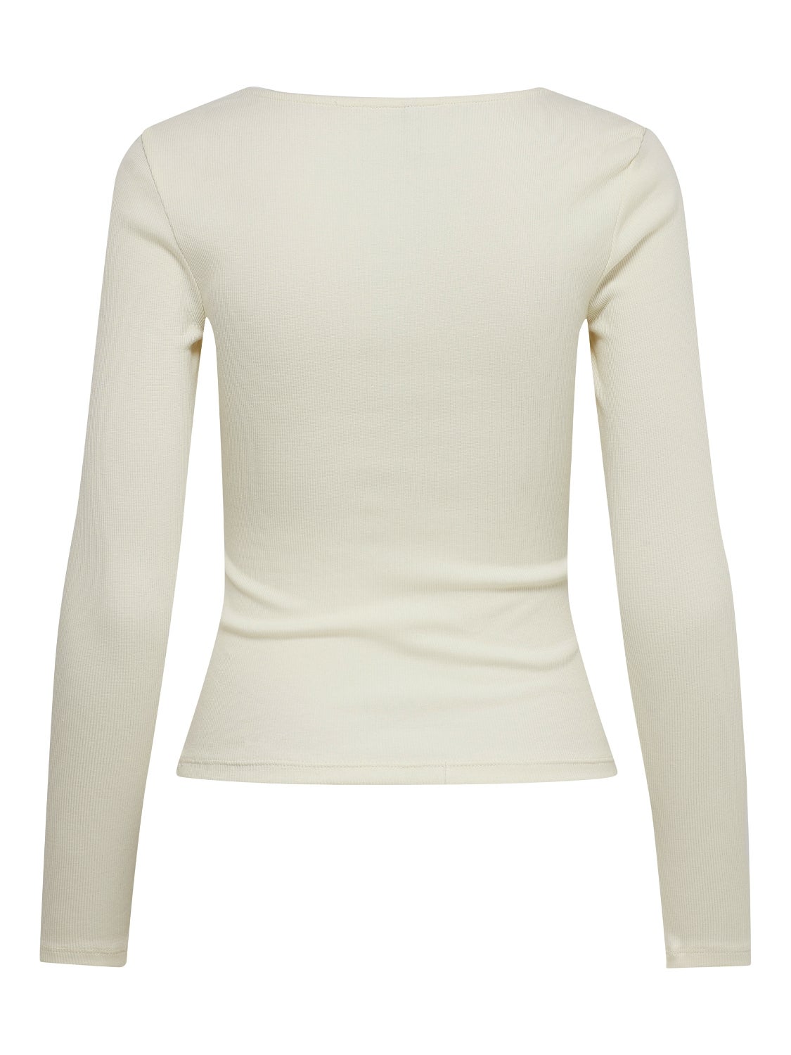 Regular Fit O-Neck Top | White | ONLY®