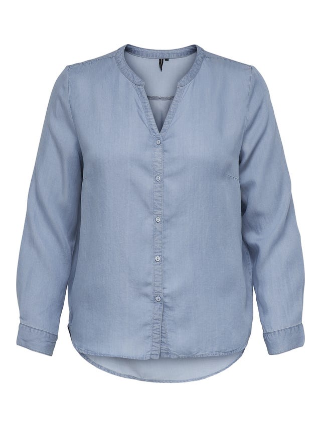 ONLY Regular Fit China Collar Shirt - 15251608