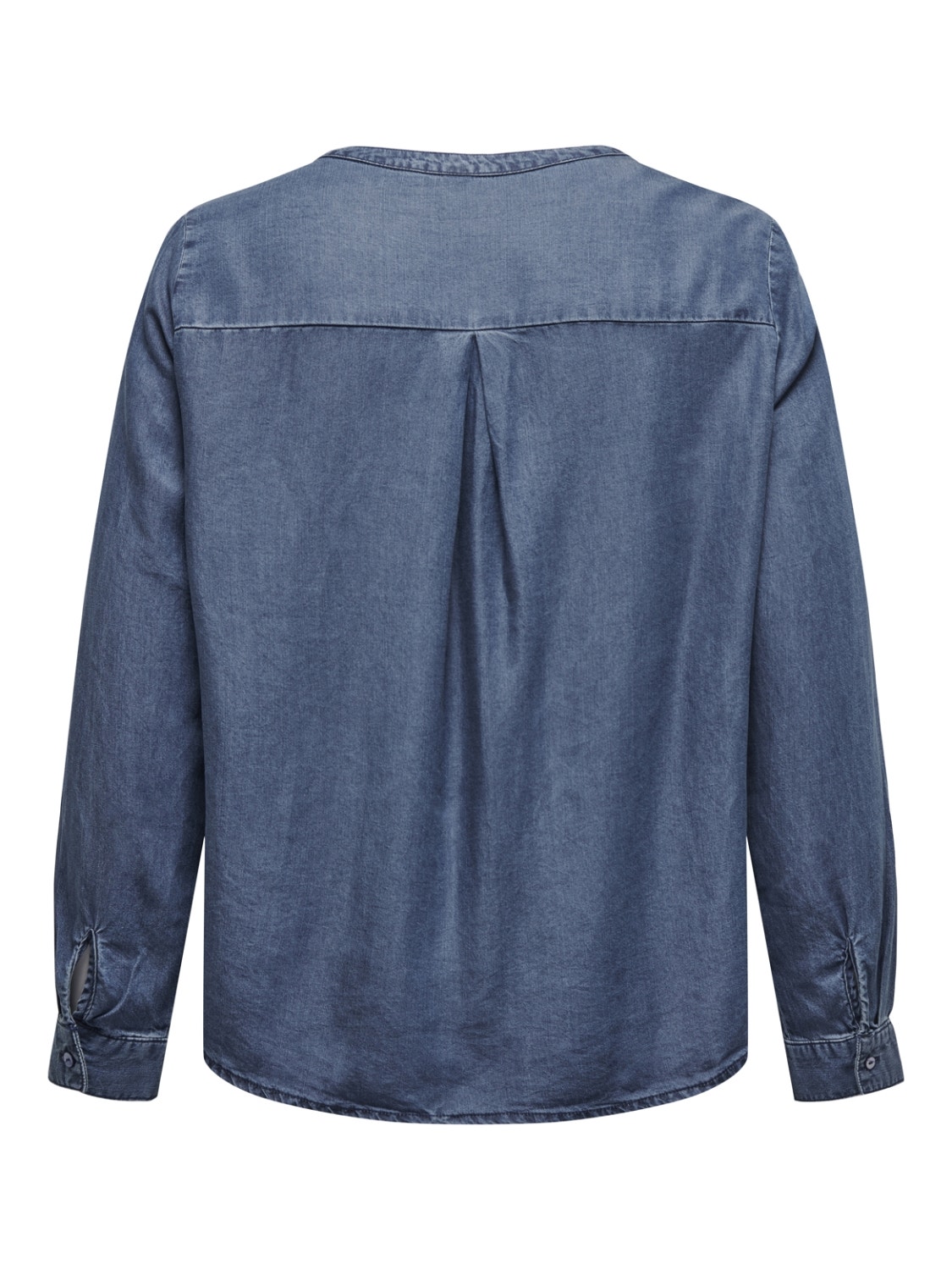 ONLY Regular fit Chinese boord Overhemd -Dark Blue Denim - 15251608