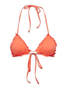 ONLY Con volantes Parte de arriba de bikini -Camellia - 15251614