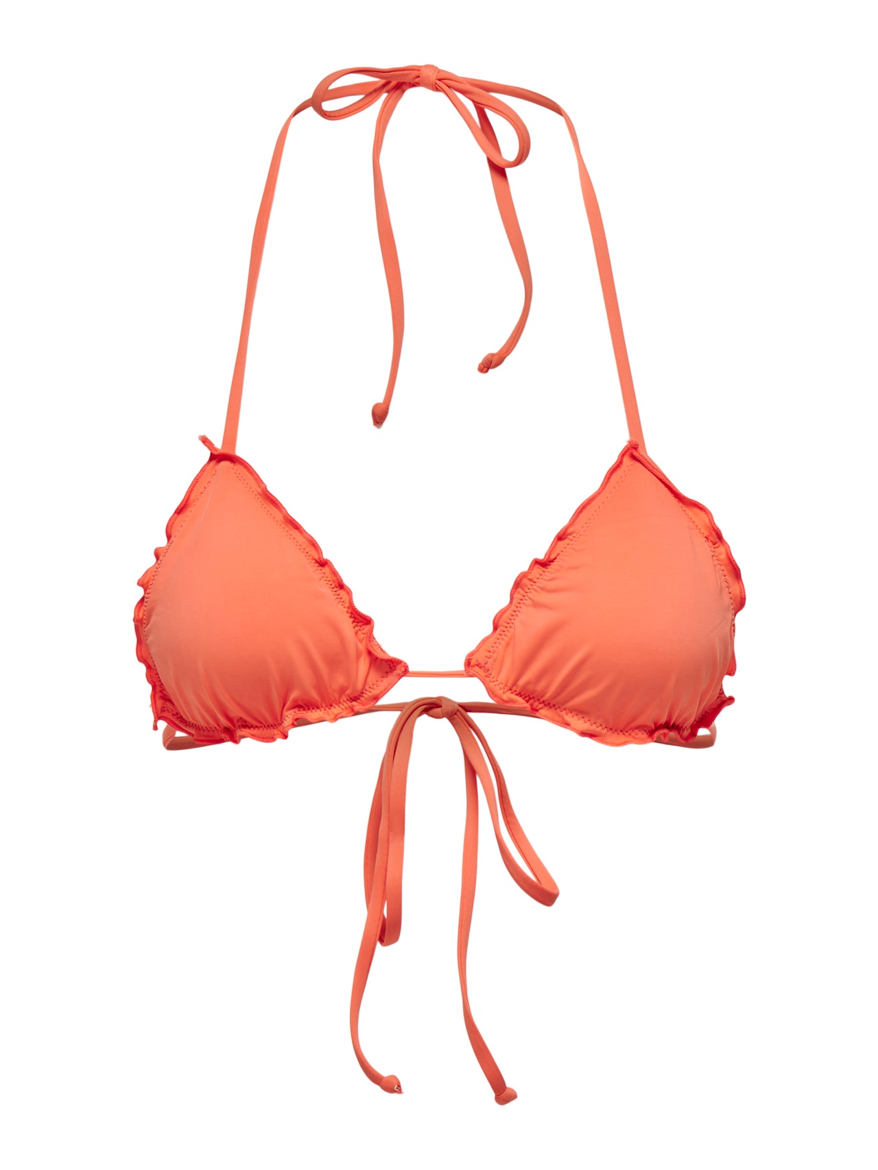 ONLY Rynkedetaljeret Bikinitop -Camellia - 15251614